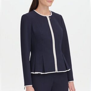 Tommy Hilfiger
Women's Zip-Front Peplum Jacket  14